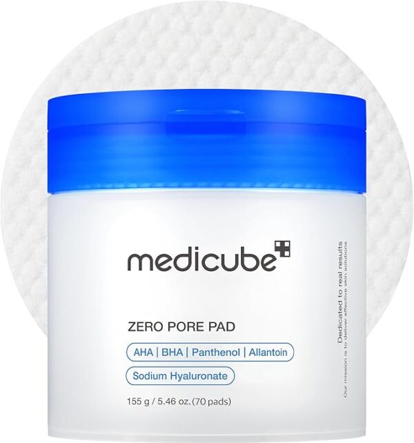 Medicube Zero Pore Pads 2.0 – Exfoliating Toner Pads (70ct)