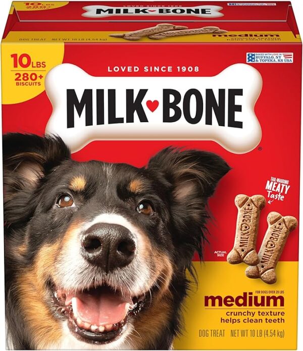 Milk-Bone Original Dog Biscuits – Medium Dogs, 10 lb