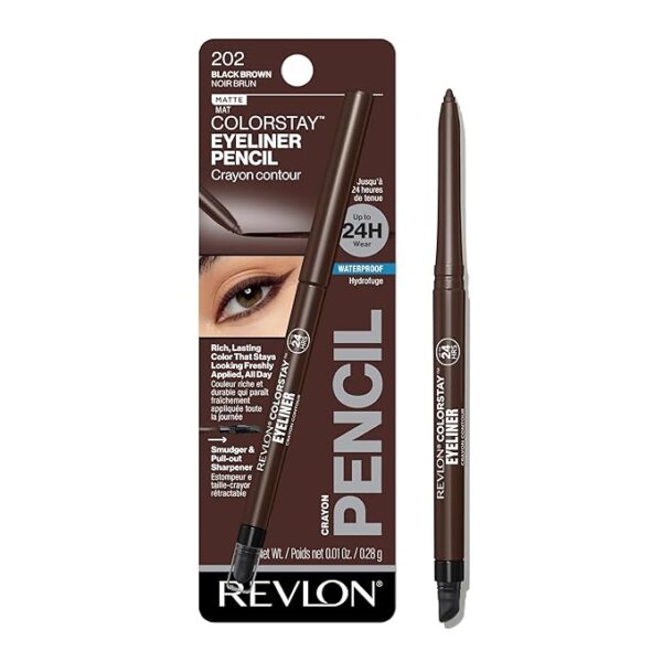 Revlon ColorStay Waterproof Eyeliner – Black Brown