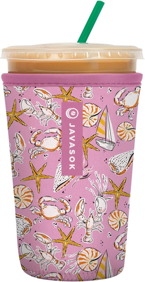 Sok It JavaSok Insulated Cup Sleeve – Tidal Treasures (Medium)